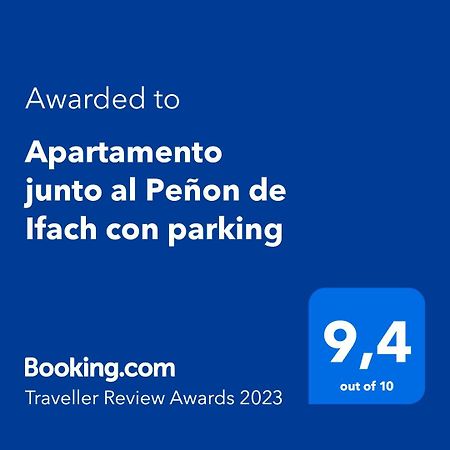 Apartamento Junto Al Penon De Ifach Con Parking Calpe Buitenkant foto